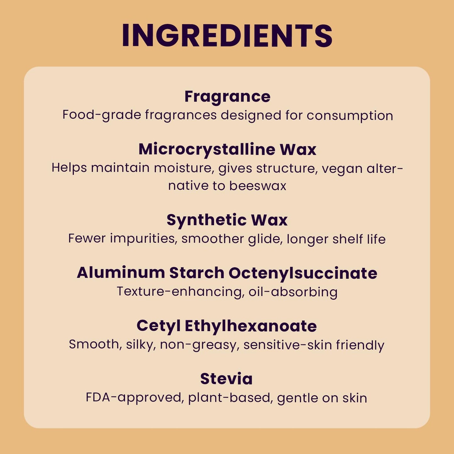 The Flavored Perfume Stick — Golden Vanilla