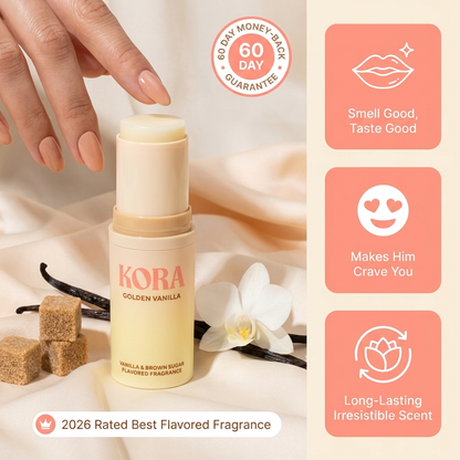 The Flavored Perfume Stick — Golden Vanilla
